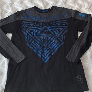 Excellent condition American fighter shirt-xl